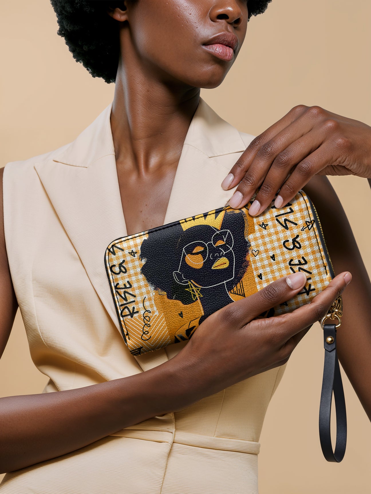 Sistabag “AINA” HONEYCOMB WALLET