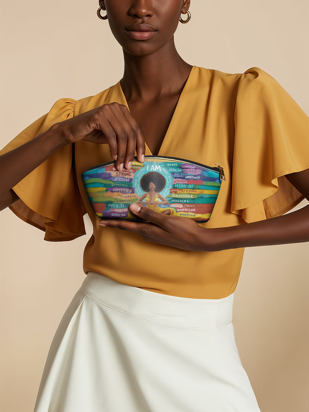 AFROYLA “AFROESSENCE” ECLIPSE MAKEUP BAG