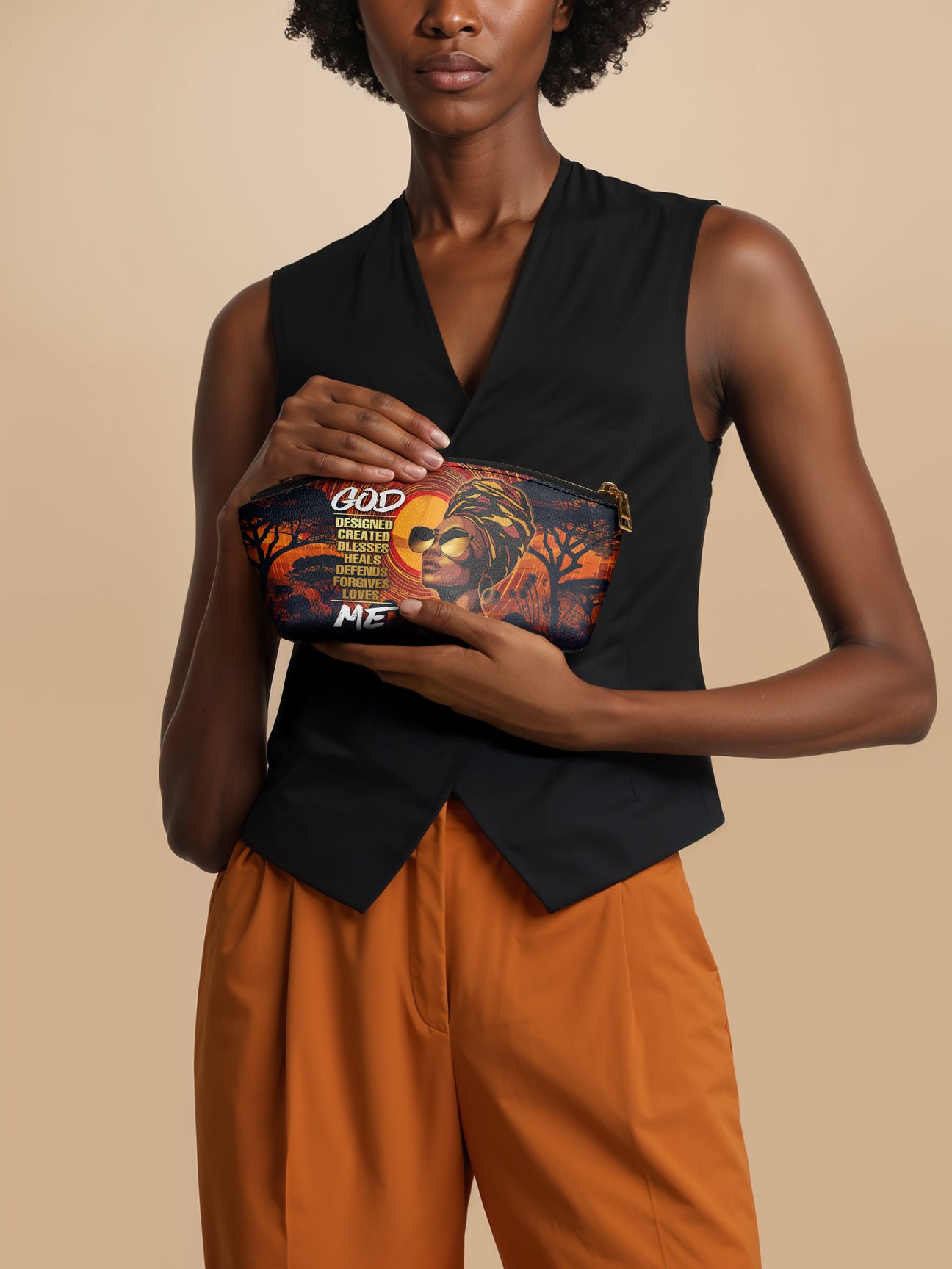 AFROYLA “ASEDA” ECLIPSE MAKEUP BAG