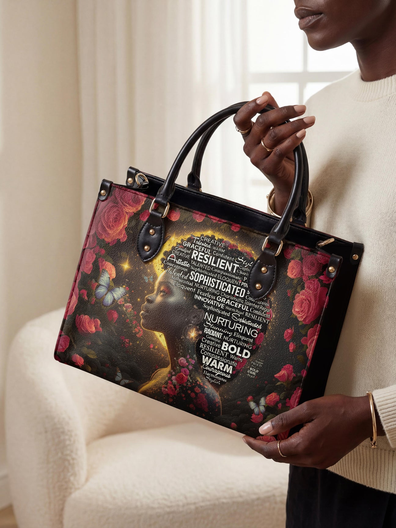 Sistabag “AURENNA” LEATHER HANDBAG