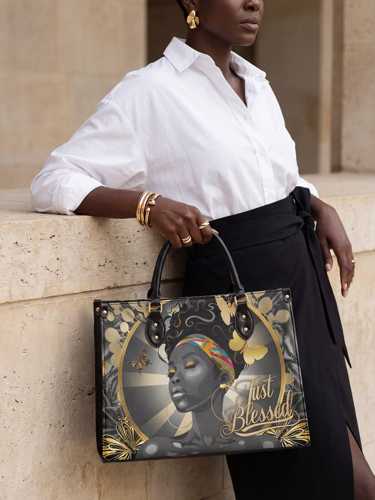 Sistabag “BARAKAYA” LEATHER HANDBAG