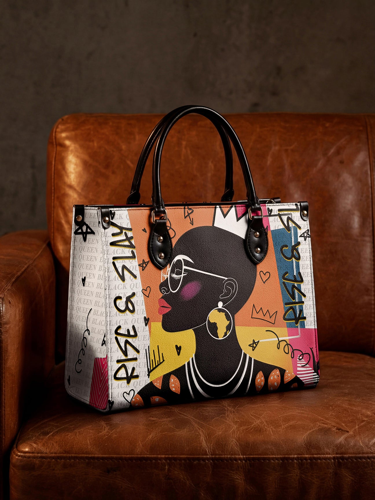 Sistabag “BARIDI” LEATHER HANDBAG
