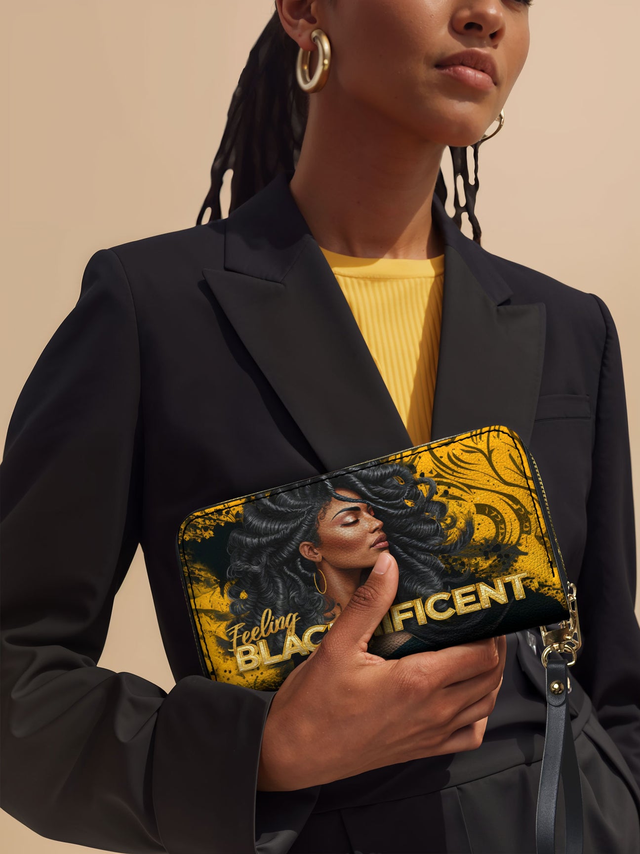 Sistabag “BLACKNIFICENT” WALLET