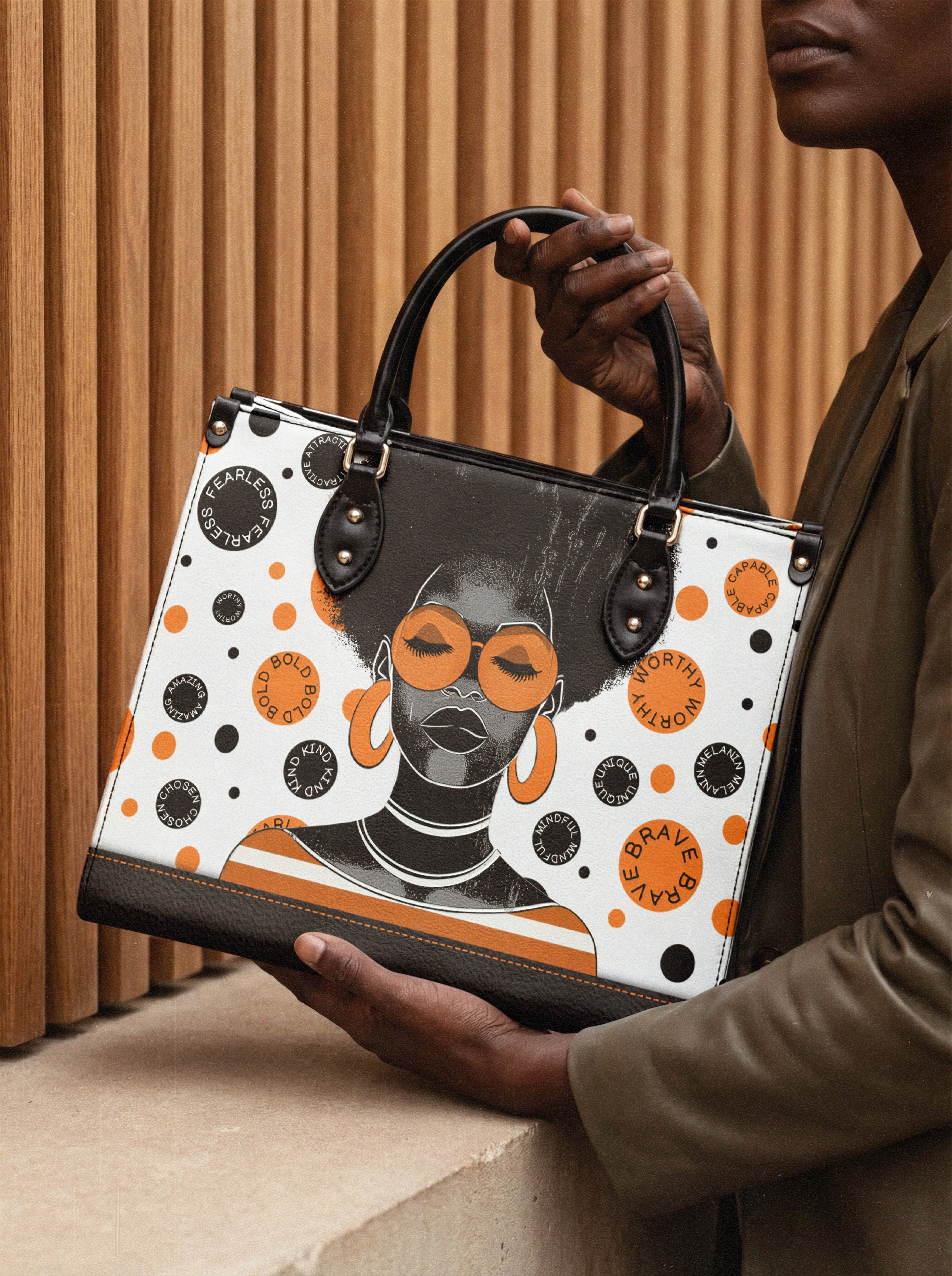 Sistabag “FAHARI” MARSHMALLOW CITRUS LEATHER HANDBAG