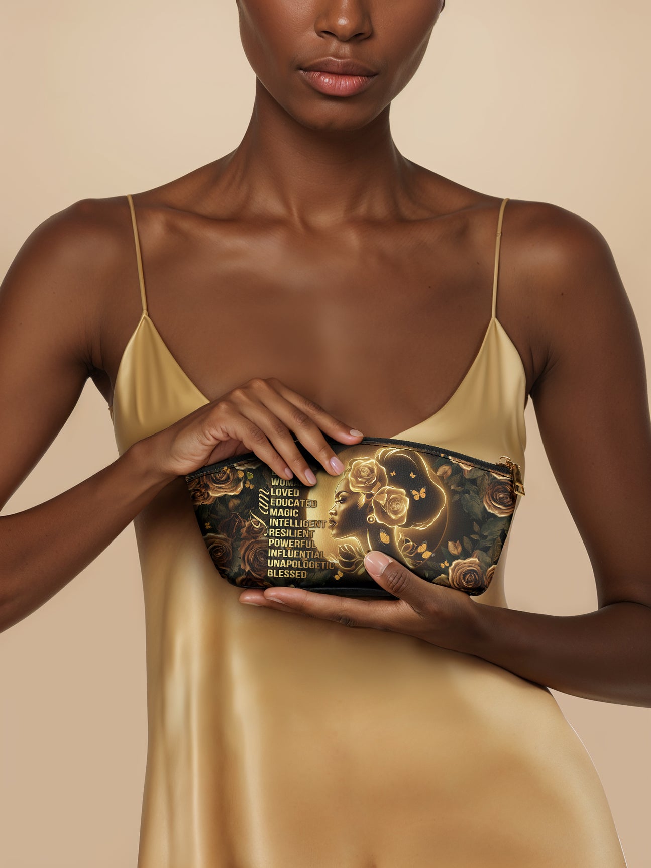 AFROYLA “LUMINA” ECLIPSE MAKEUP BAG