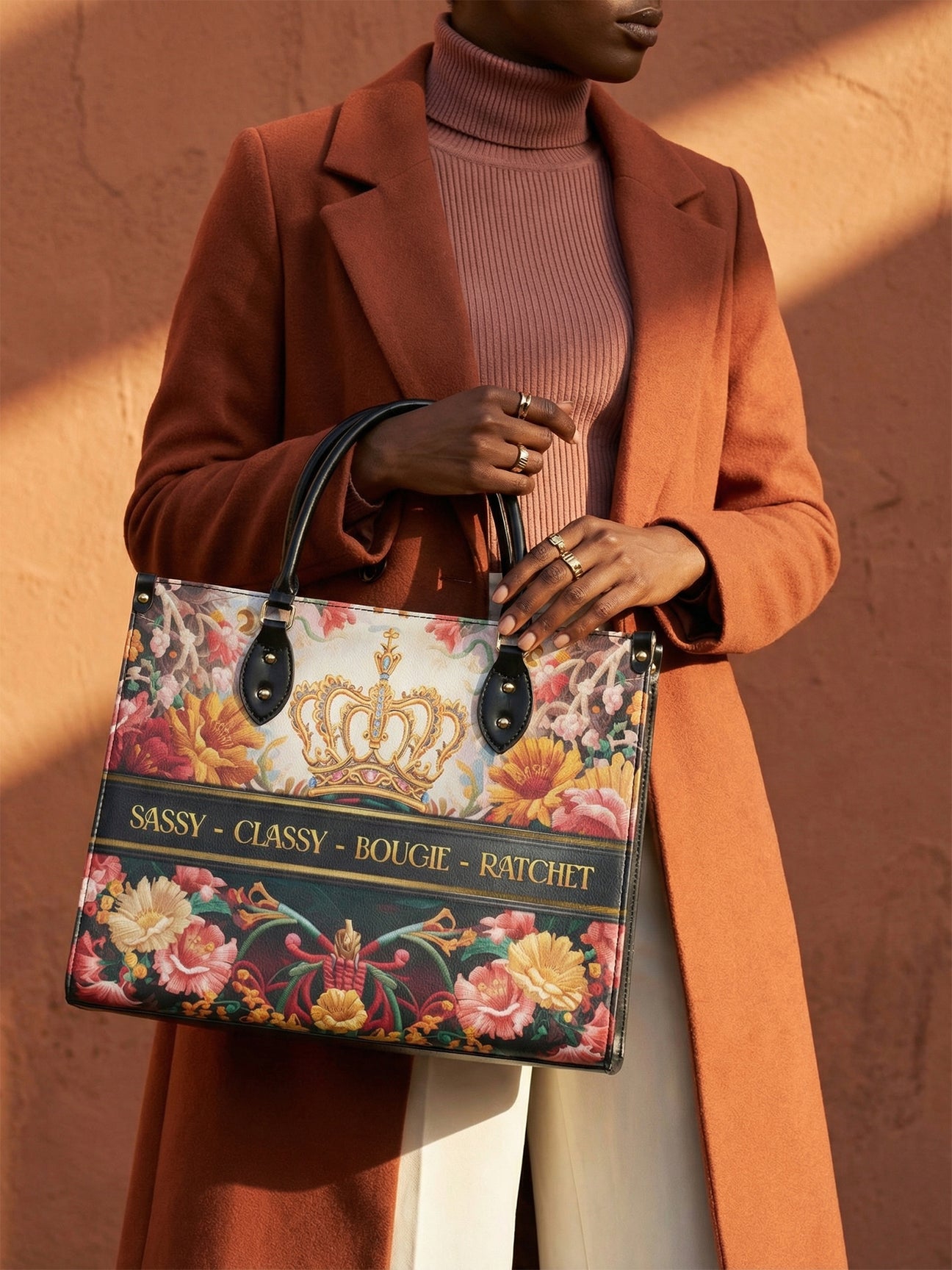 Sistabag “NAIJA ROYALE” LEATHER HANDBAG