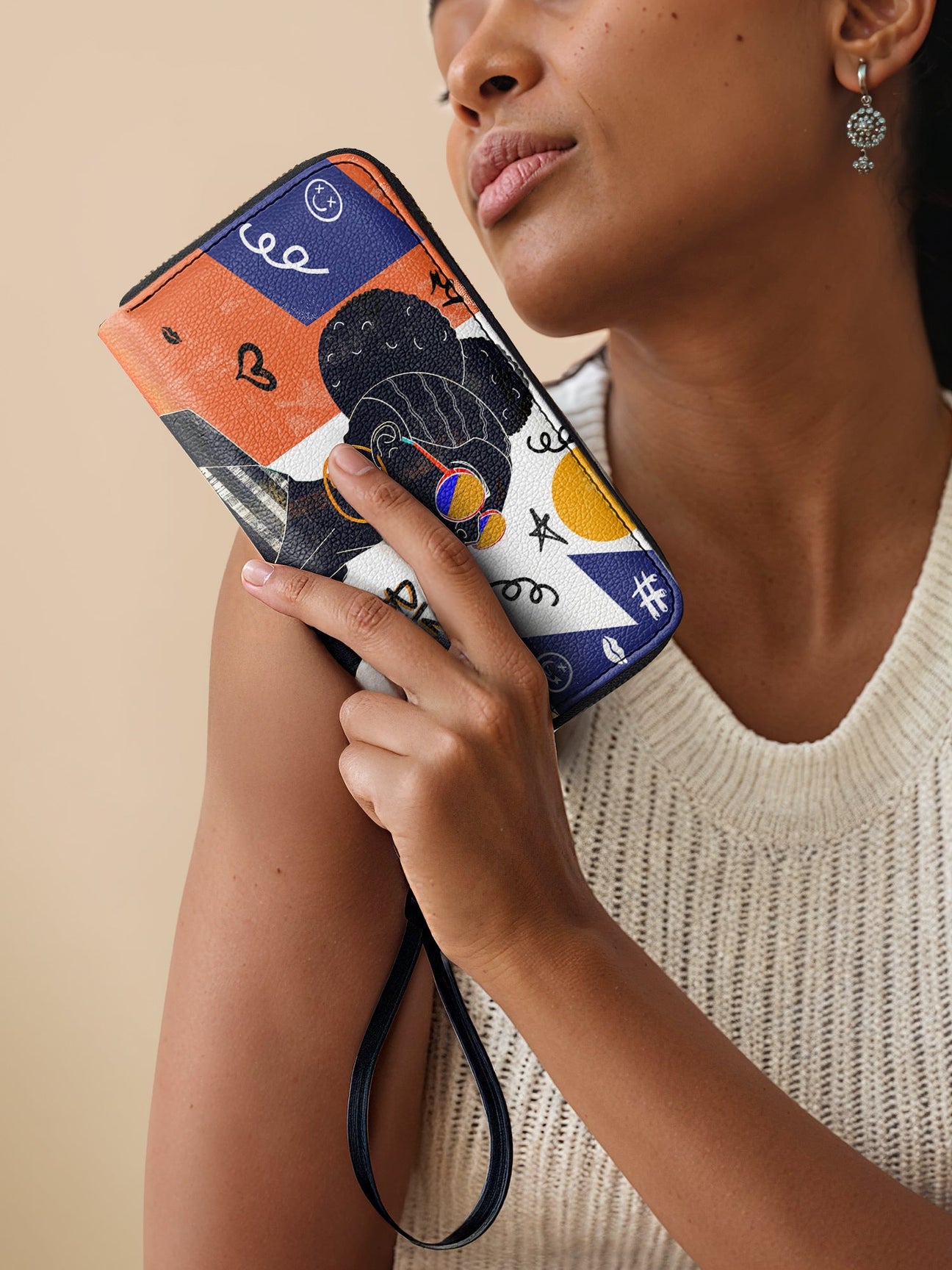 Sistabag “SANAA” SALT POP WALLET
