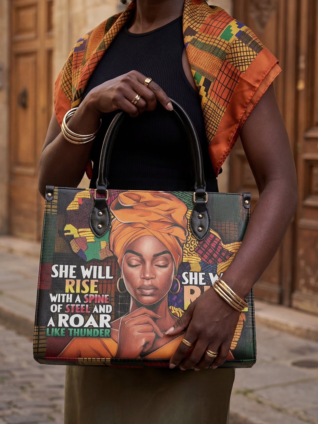 Sistabag “THUNDARA” LEATHER HANDBAG