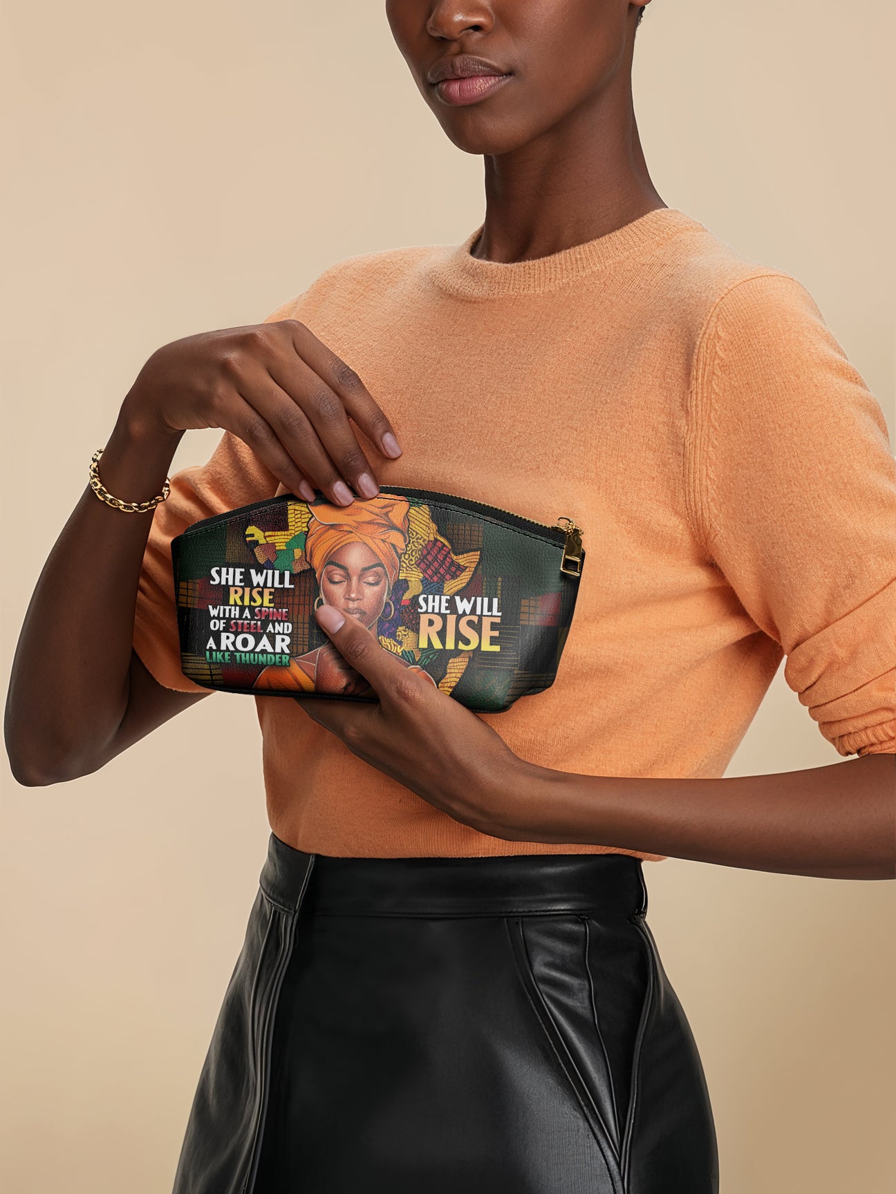 AFROYLA “THUNDARA” ECLIPSE MAKEUP BAG