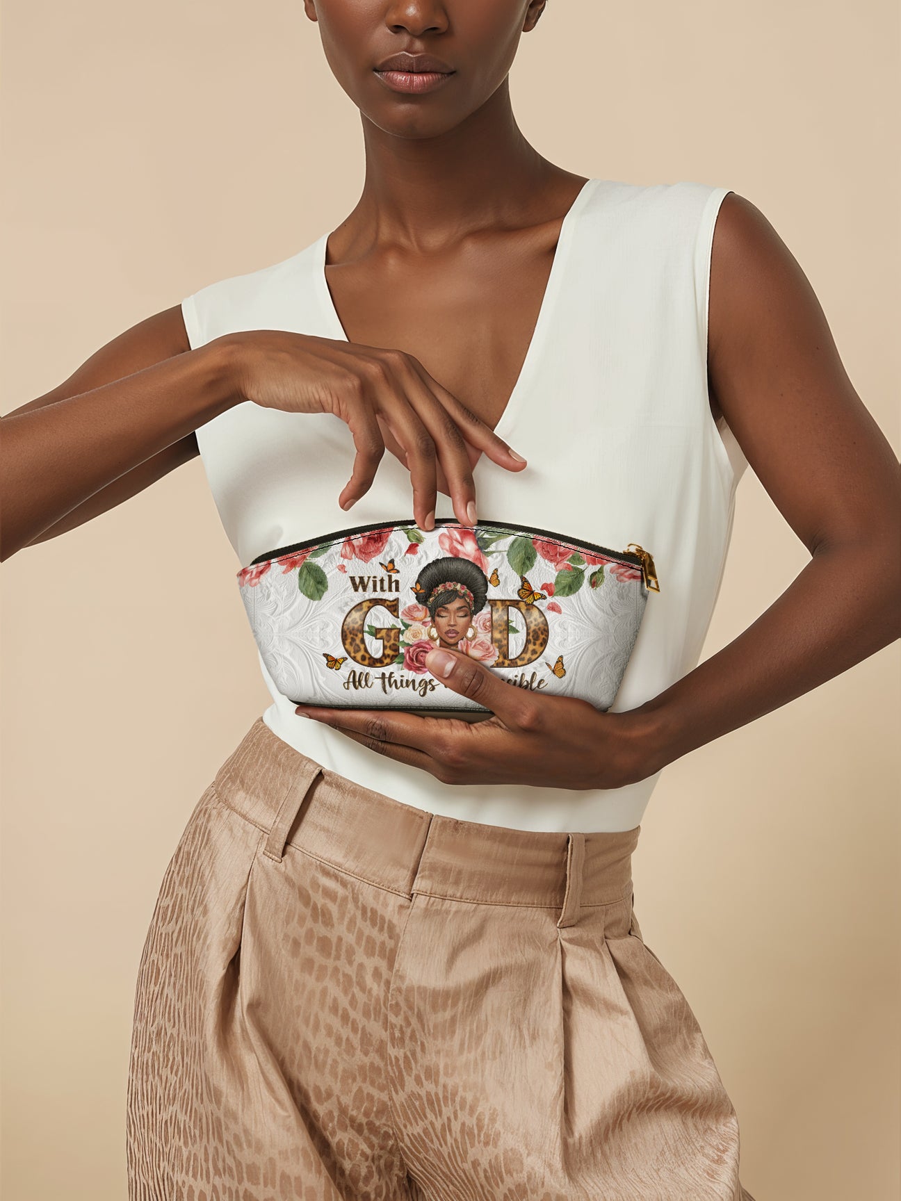 AFROYLA “ZANIRA” ECLIPSE MAKEUP BAG