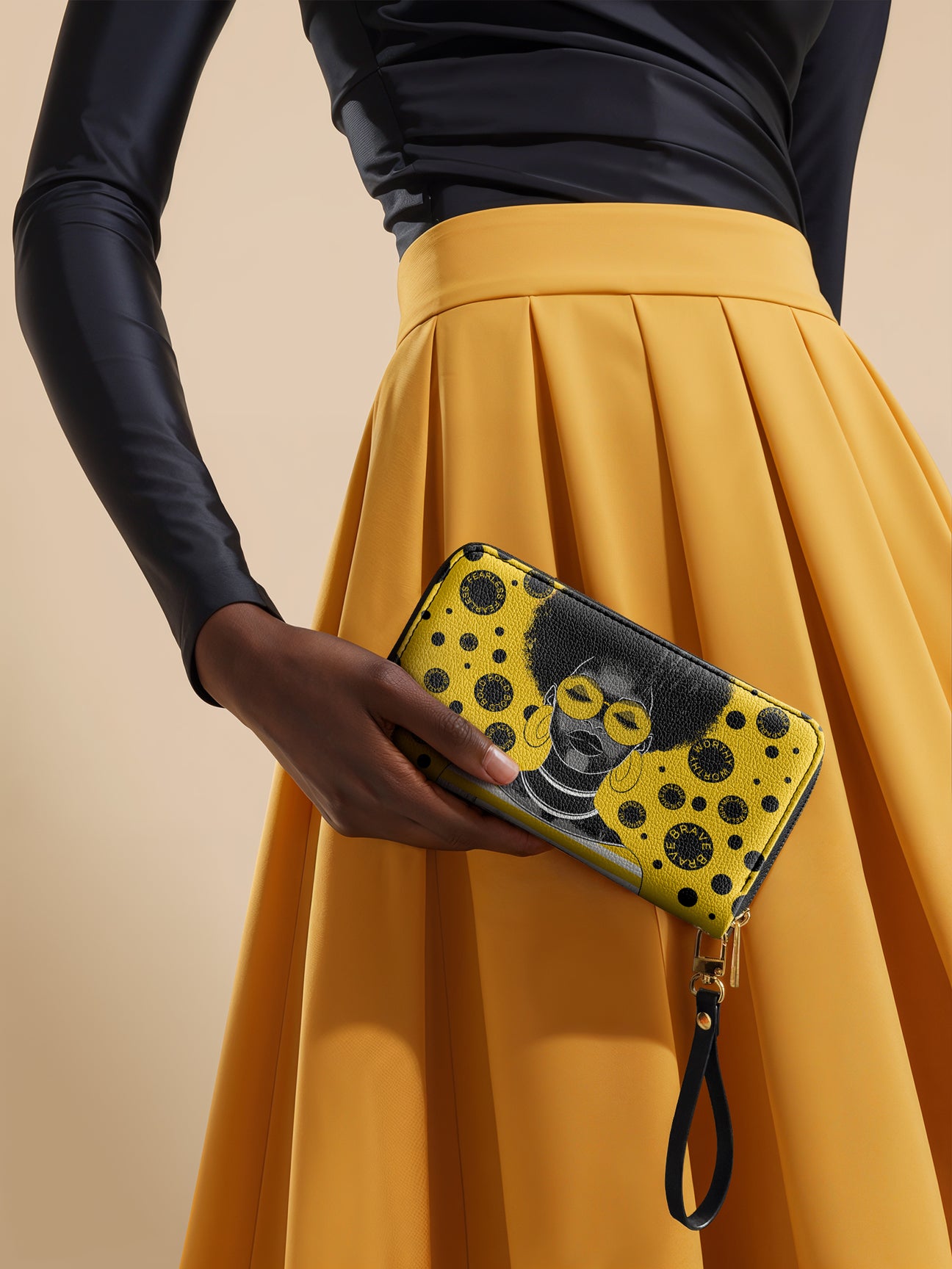 Sistabag “FAHARI” MARIGOLD POP WALLET