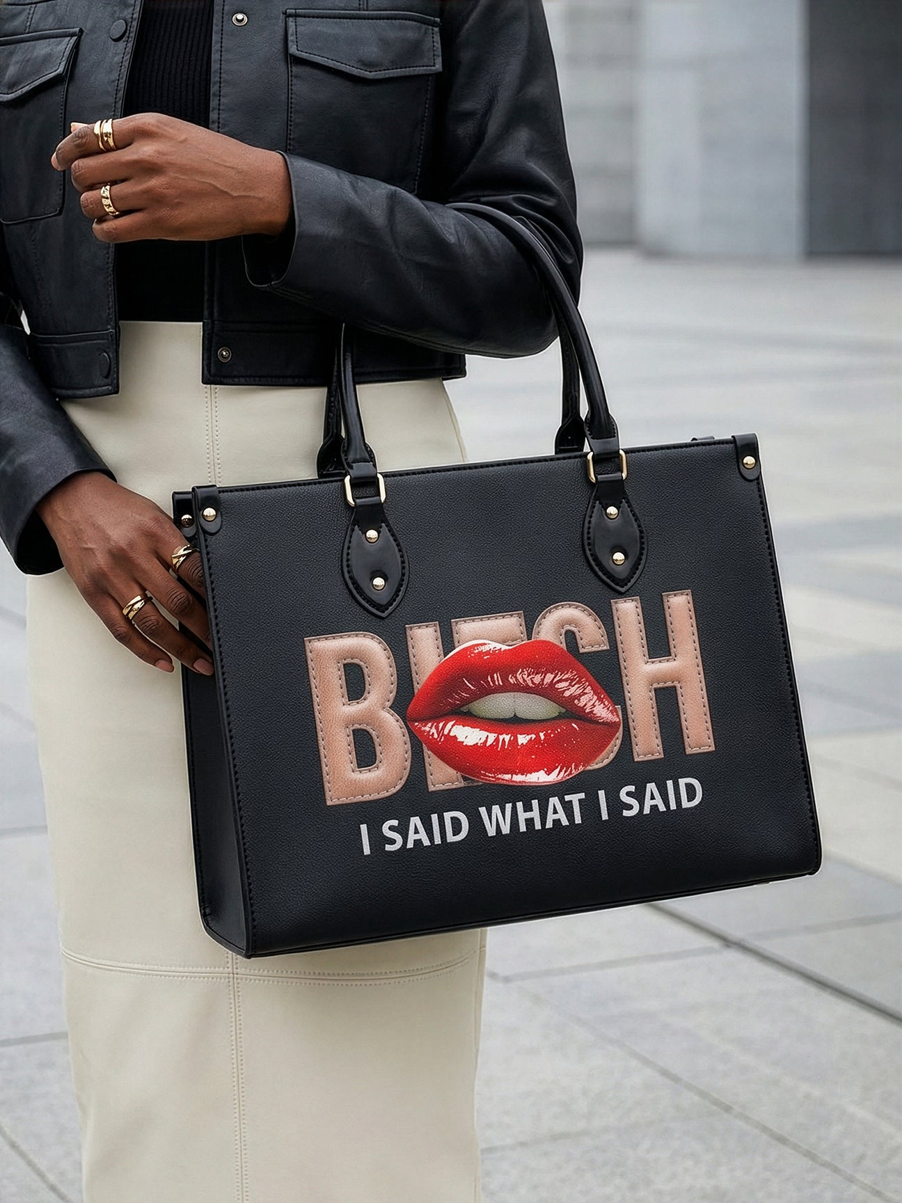 Sistabag “TEYANA” LEATHER HANDBAG